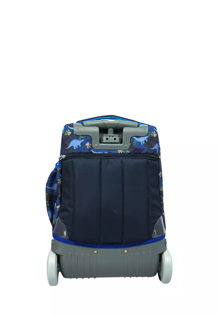 Stardust 2in1 Backpack and Trolley - Dinosaur - Tas sekolah