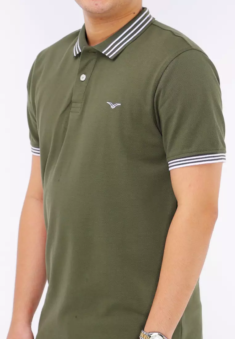 Cvc Collared Shirt Pique