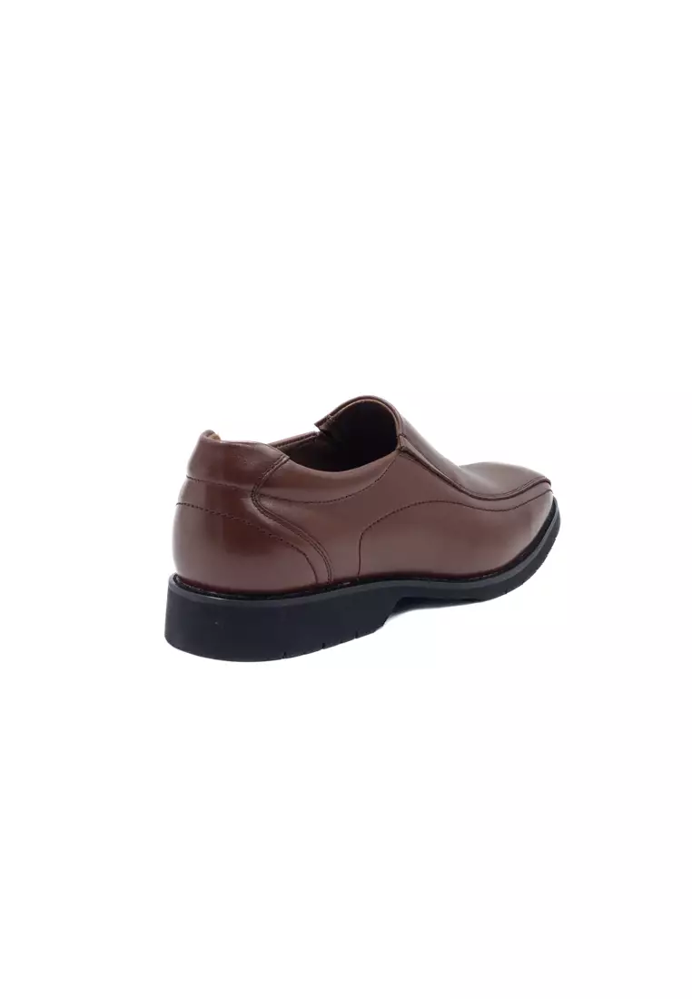 Hush Puppies Men's Shoes Icarus Slip On In Brown