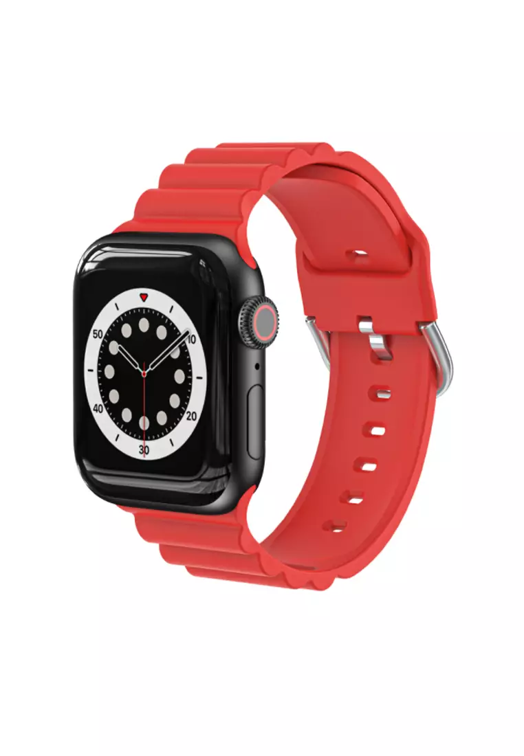 Red apple watch sale band series 3