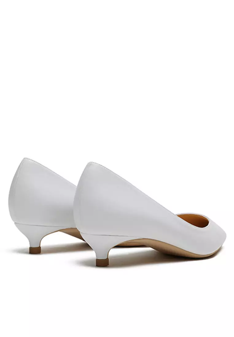 3CM 尖頭制服工作幼踭低跟鞋 HZL131