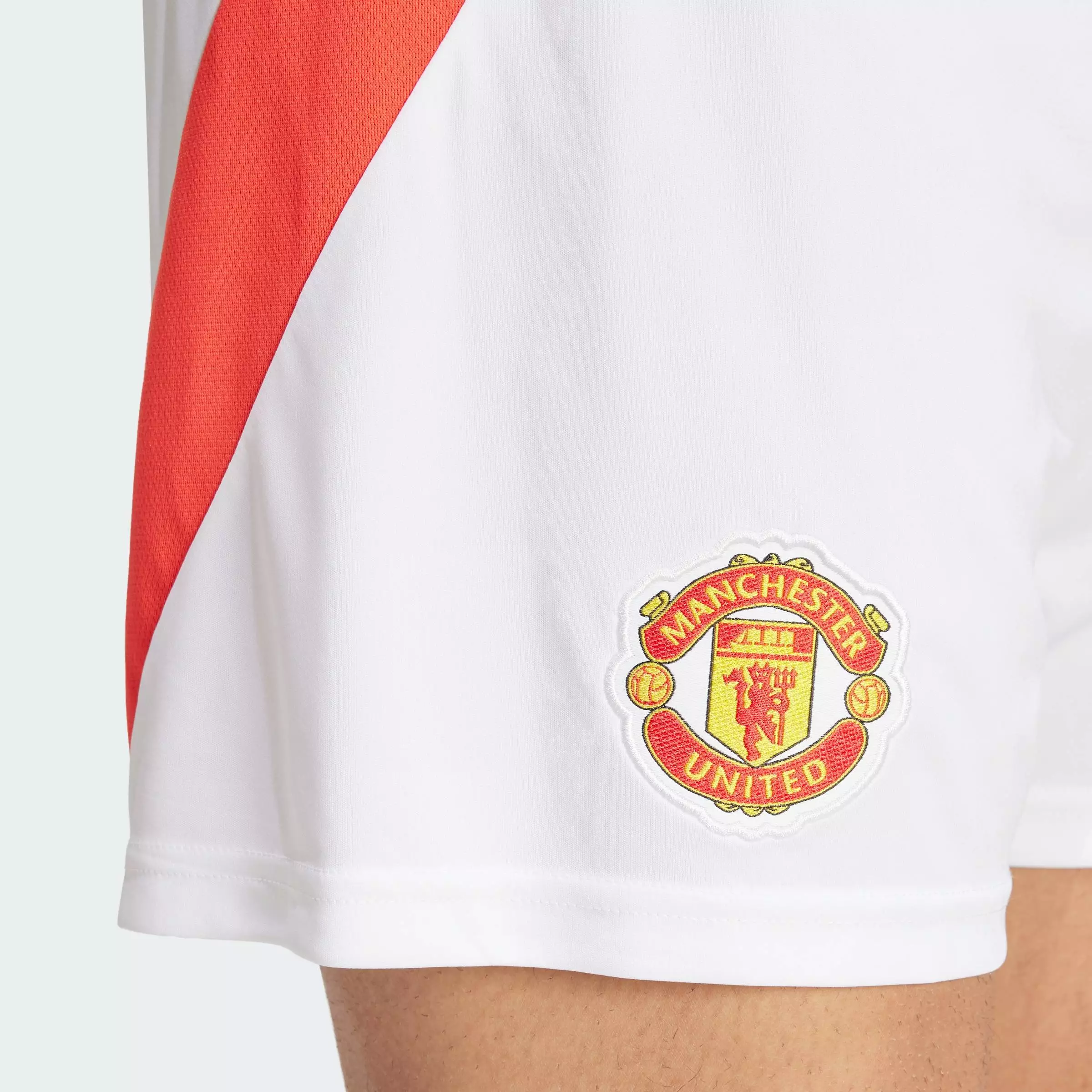 Football Manchester United 24/25 Home Shorts Men White IU1388