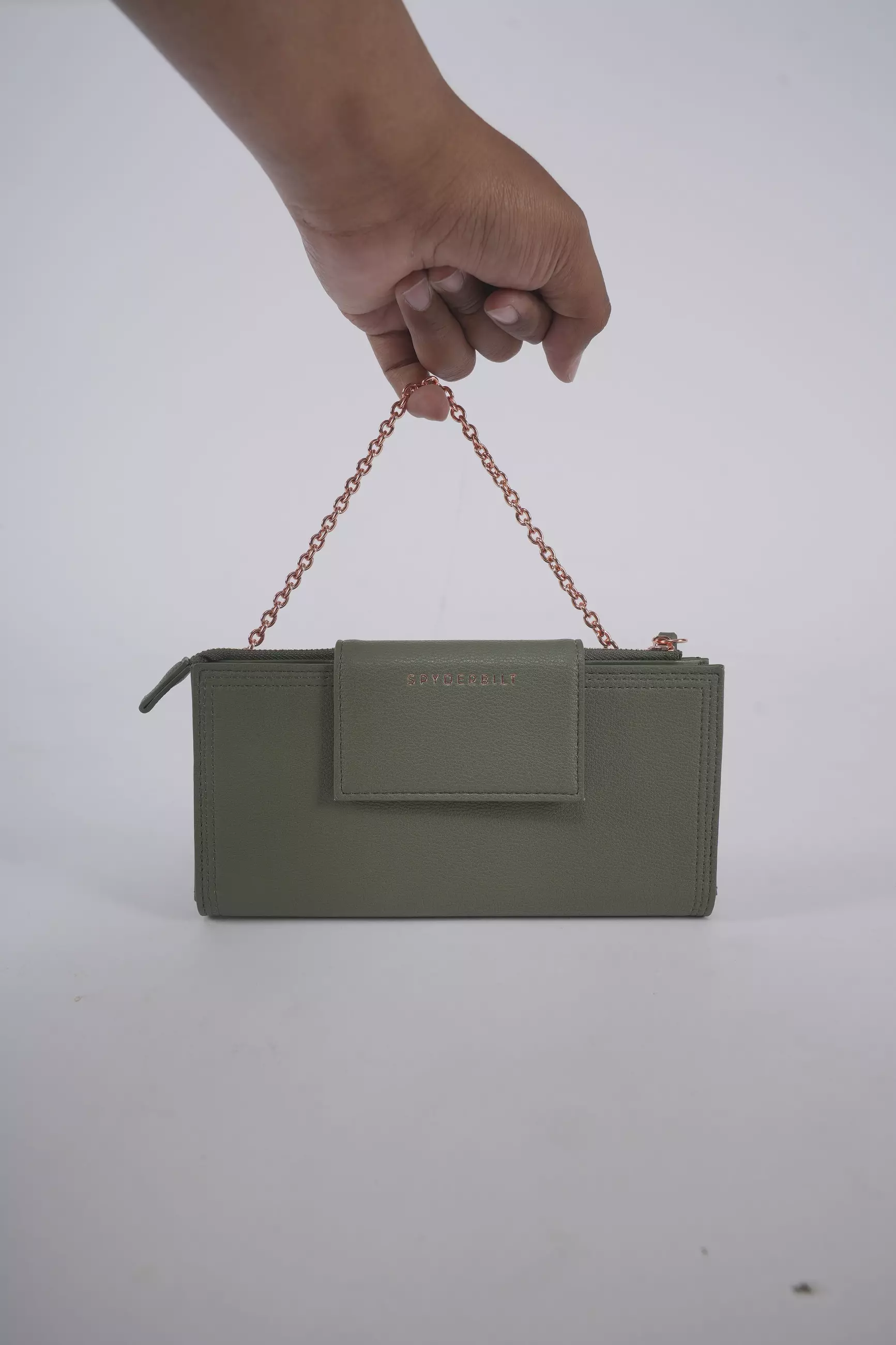 Spyderbilt Dompet Panjang Adeline Ladies Wallet Long Olive Planet Surf