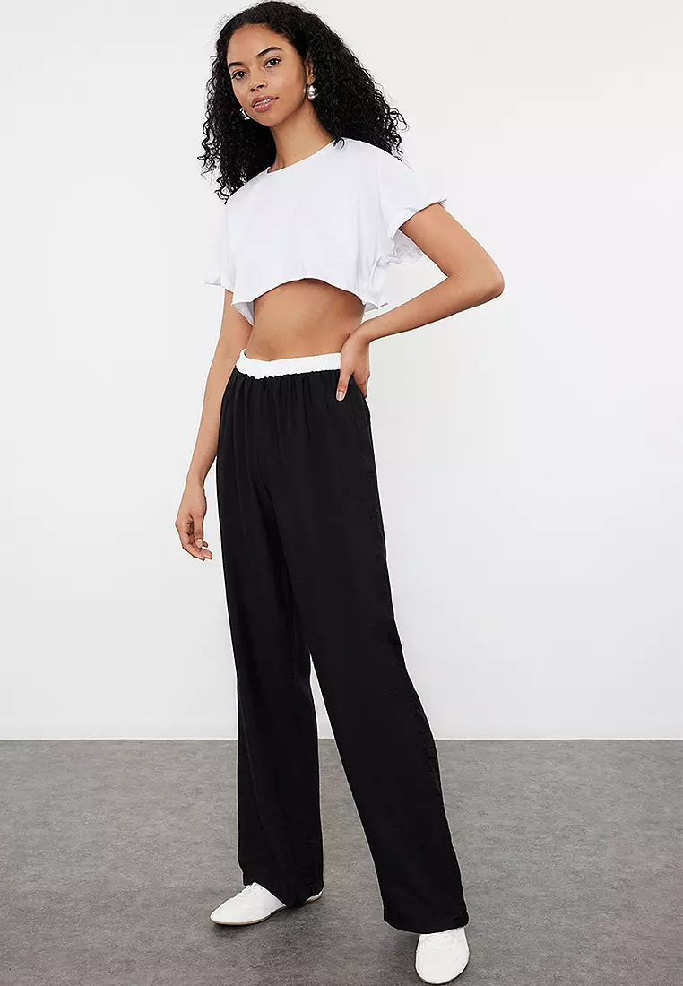 Straight Cut Boxer Pants