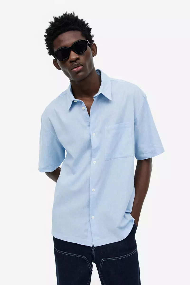 h&m button down shirt