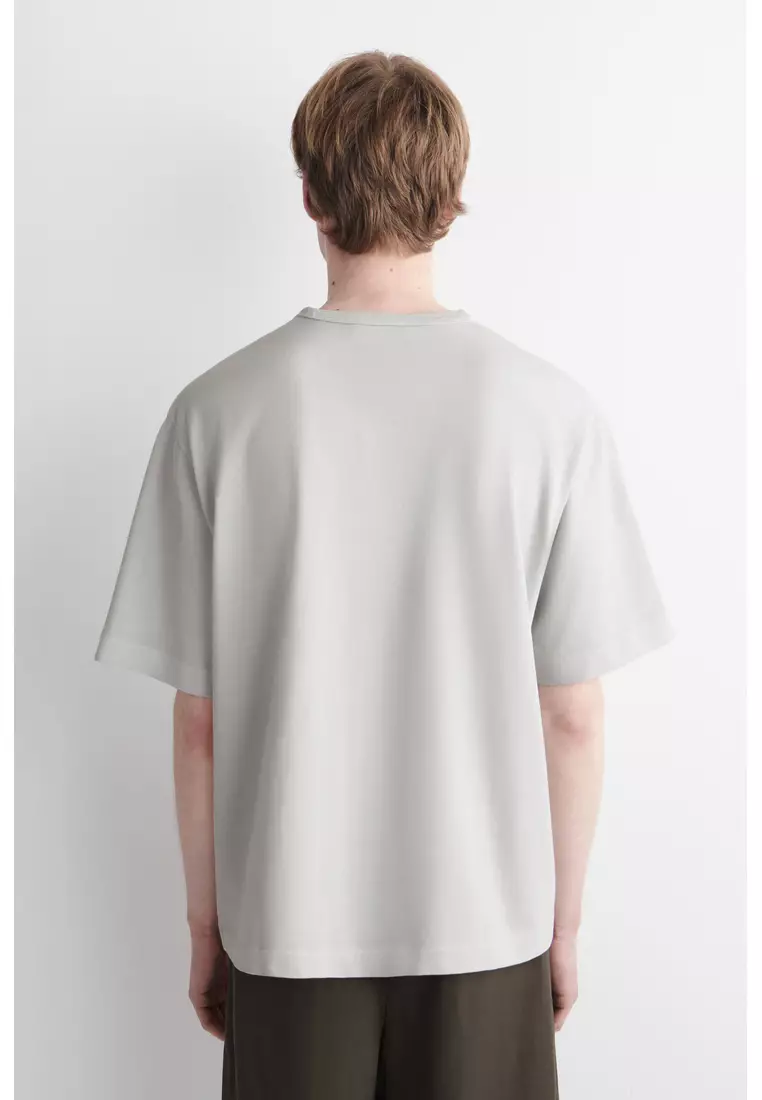 RELAXED HEAVYWEIGHT WASHED-COTTON T-SHIRT