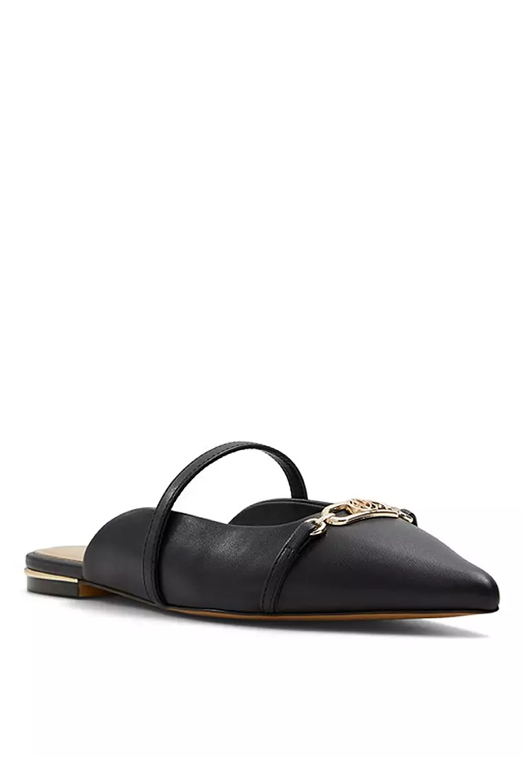 Marylune Slip On Mule Flats