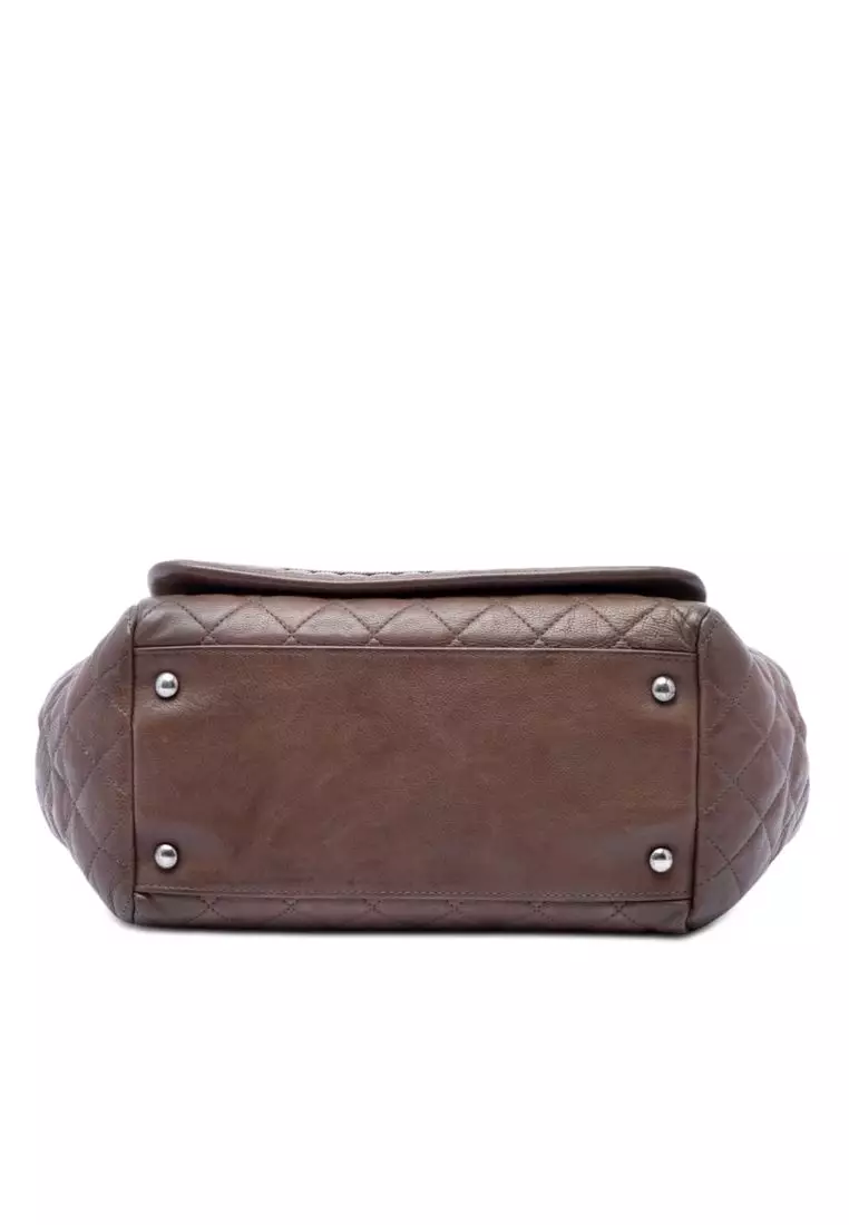 Pre-Loved Chanel Small Quilted Calfskin Istanbul Accordion Flap