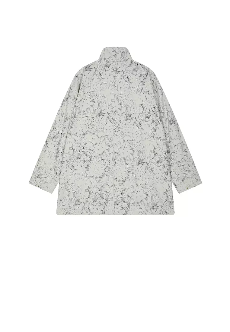 Cotton Pattern Element OVERSIZE Jacket