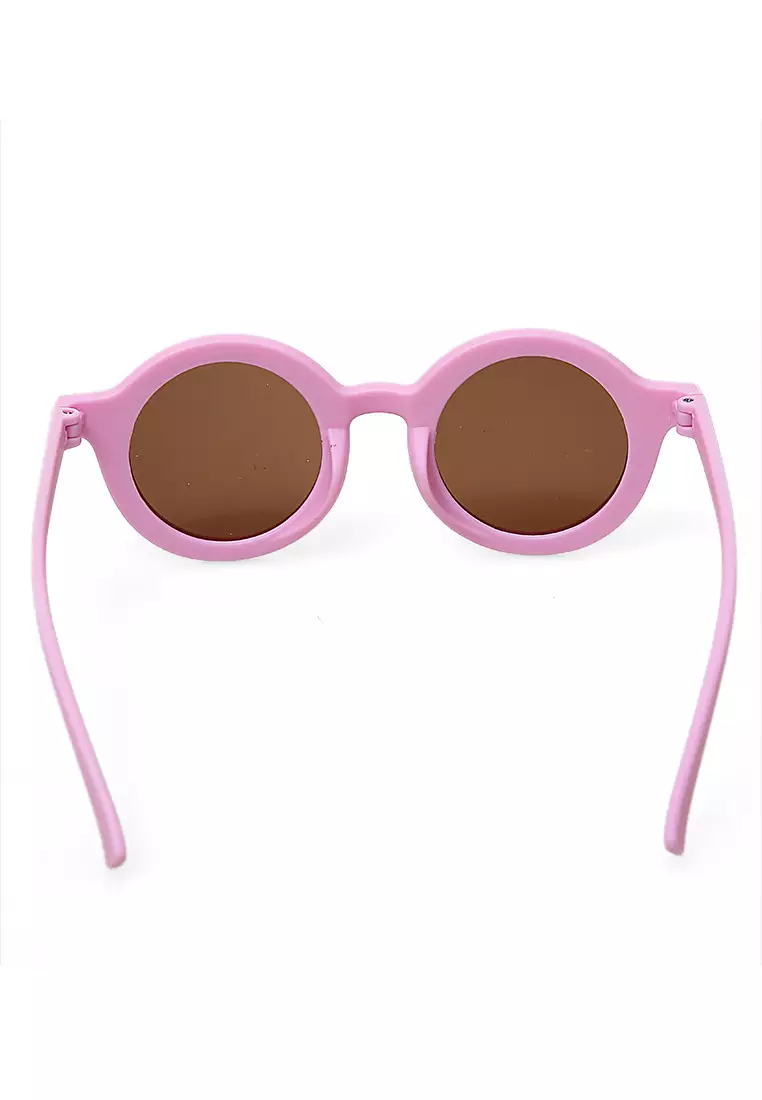 Ulrico Kacamata Anak Unisex UV Protection Kids Sunglasses Cute Design Material Plastic ORIGINAL - Lavender