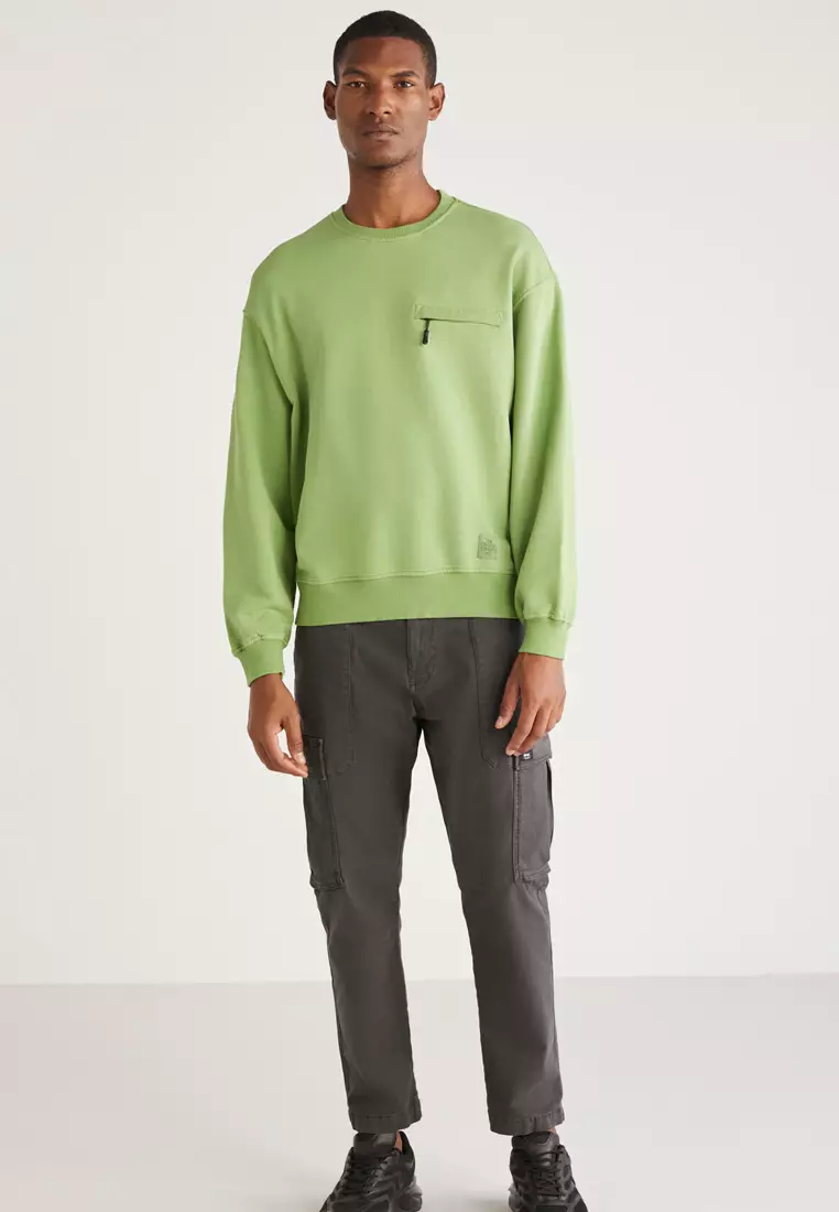 Casper Zipper Pocket Sweatshirt