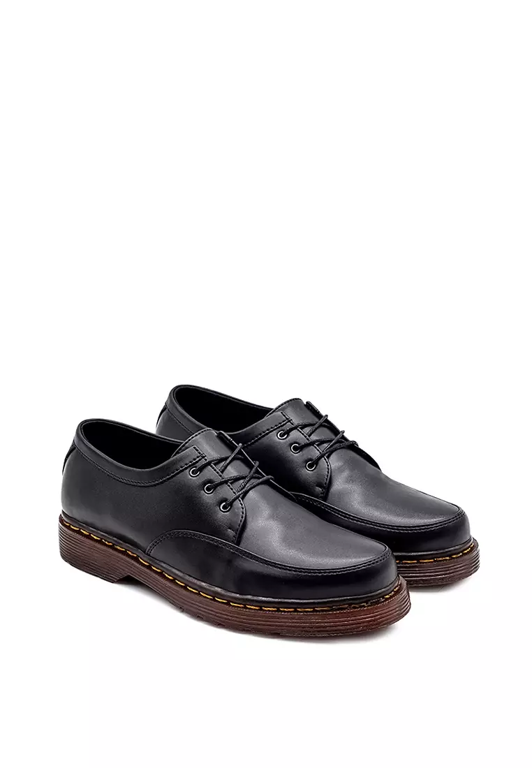Lvnatica Razor Black Gum Dress Shoes