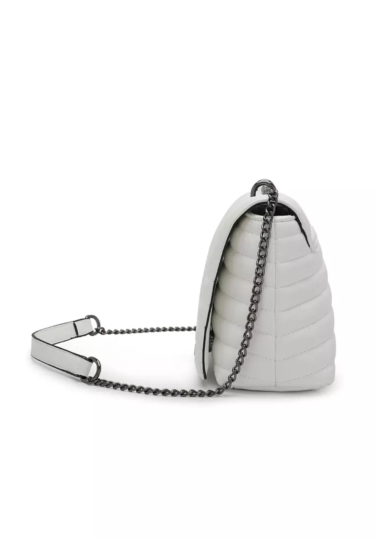 Women's Shoulder Sling Bag / Crossbody Bag - White