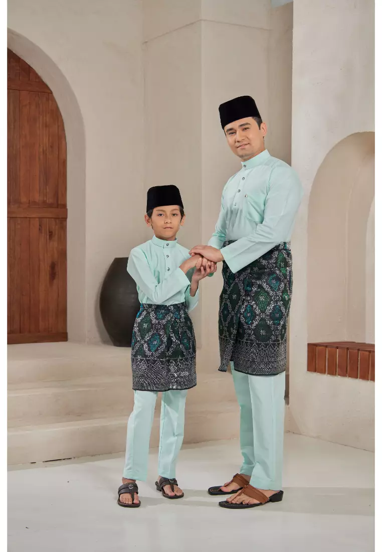 Baju Melayu Moden Cekak Musang for Kids