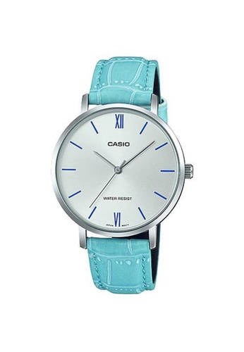 CASIO blue Casio Stylish Small Leather Watch (LTP-VT01L-7B3) A8A23ACF1F7055GS_1