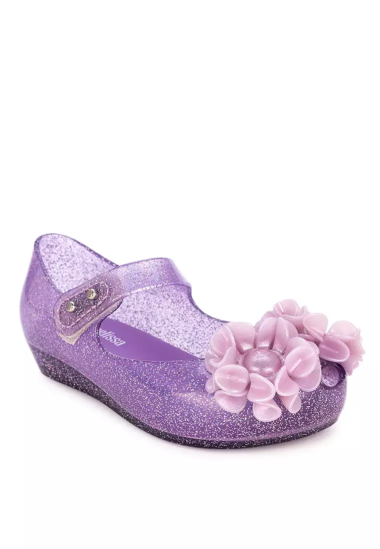 Discount on Mini Melissa  shoes - SKU: Mini Ultragirl Springtime Flat Shoes