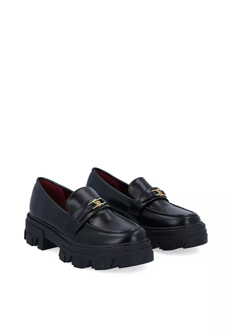 Black Blake Chunky Loafers