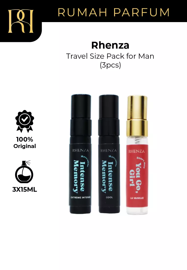 Rhenza Travel Size Pack for Man (3pcs)