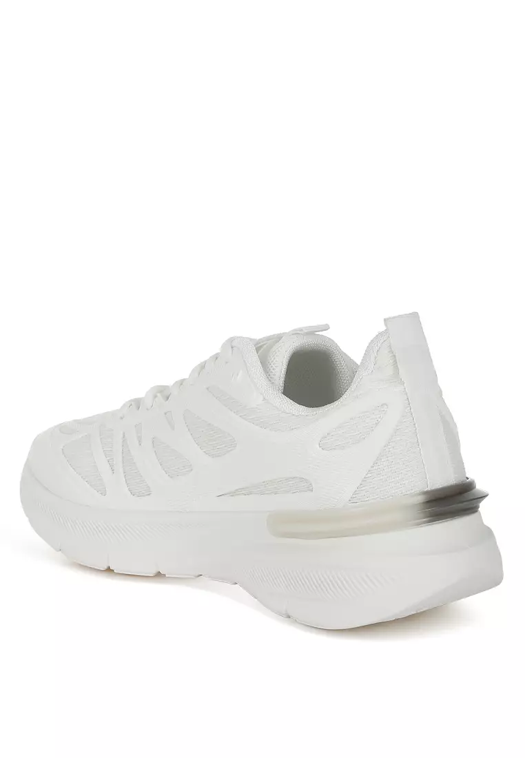 Flyknit Chunky Sneakers in White