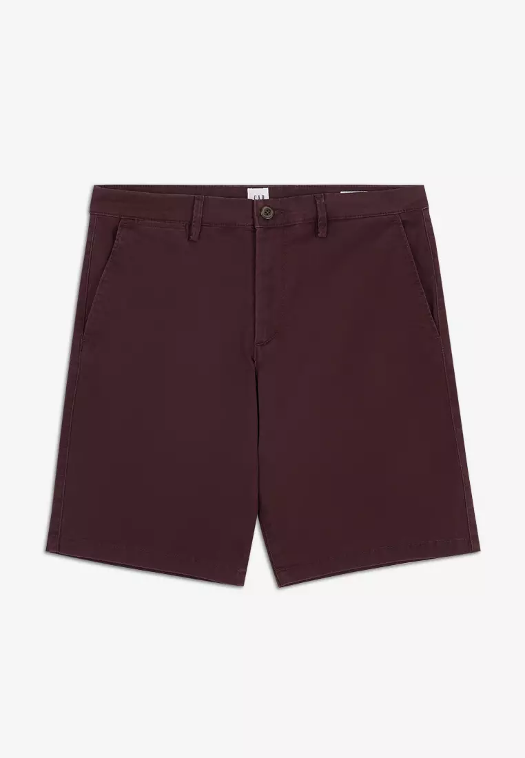 Purple khaki shorts discount