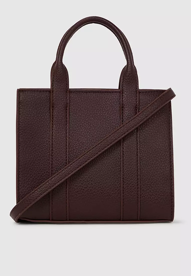 K/Rue St-Guillaume Mini Square Tote Bag