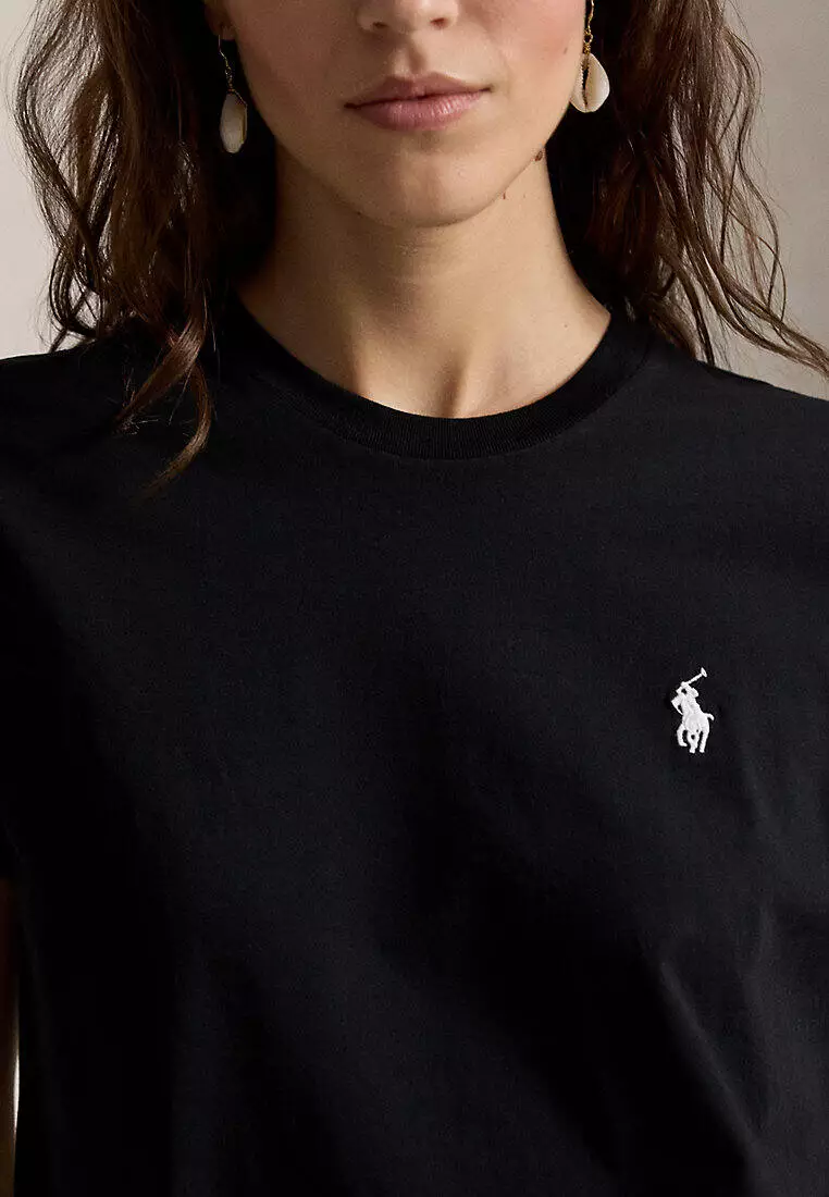 Classic Fit Cotton Jersey Crewneck Tee