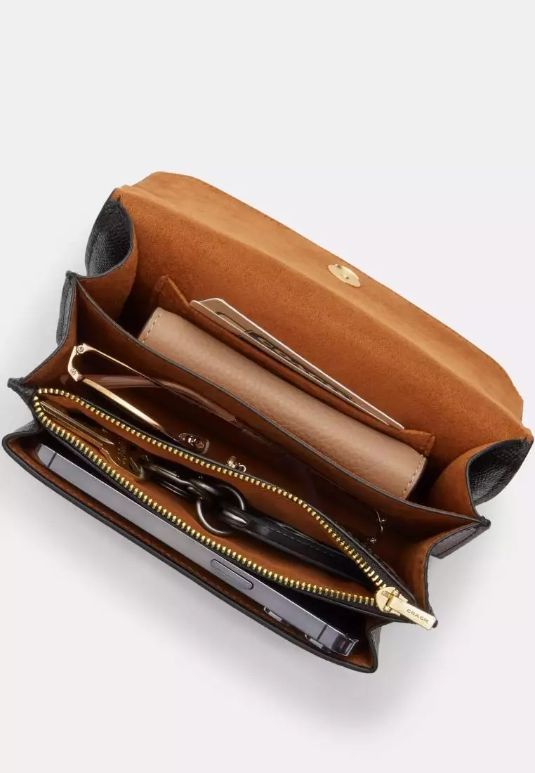 Coach Mini Klare Crossbody In Signature Canvas Light Khaki Chalk