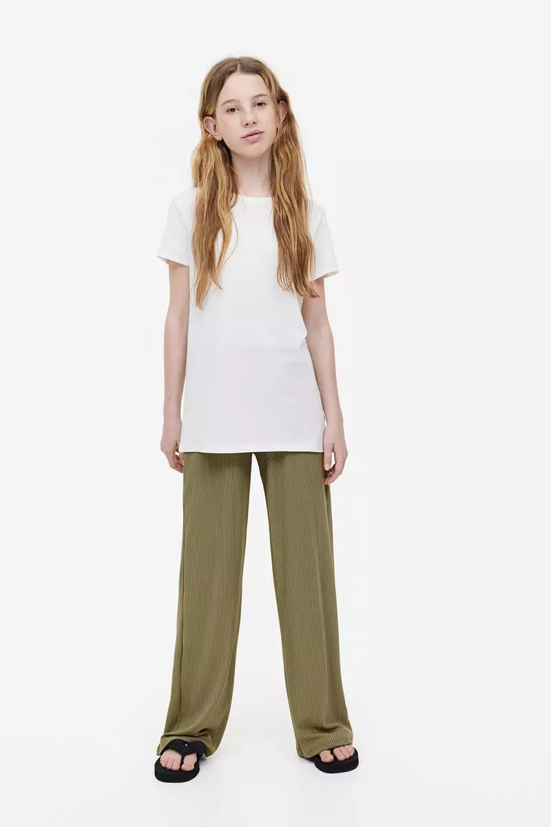 H&M Ribbed Jersey Pants