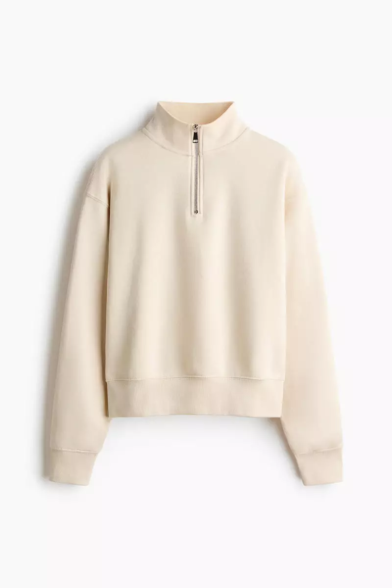 Zip-top sweatshirt