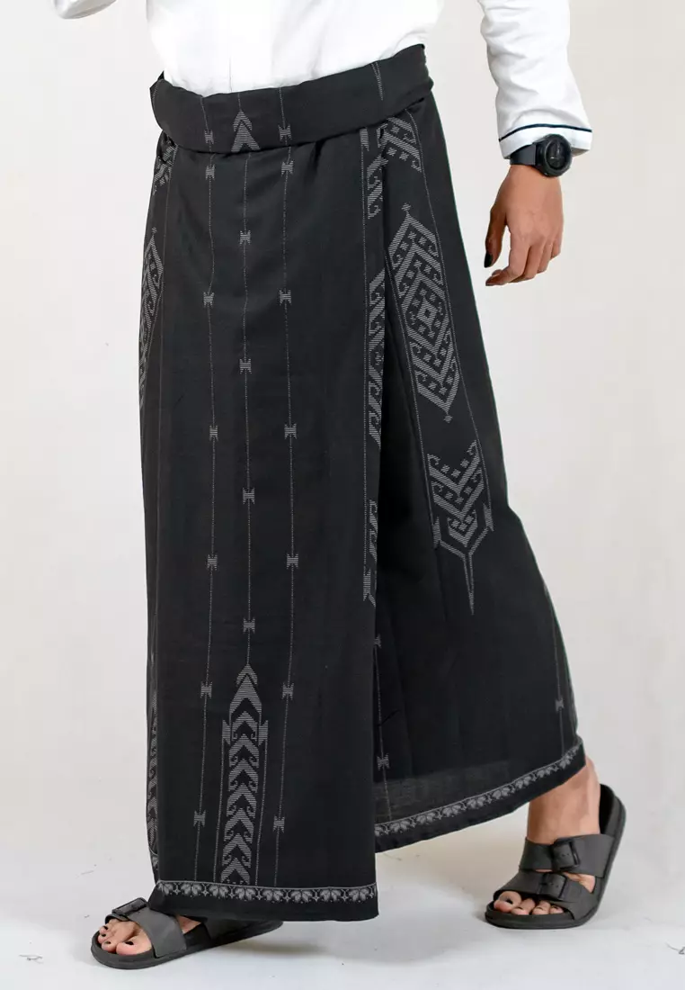 My Aksa Batik Sarung Tsaqib Black