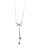 ZITIQUE silver Women's Sweet Bowknot Tassel Earrings - Silver 5DE5DACBC7B200GS_1