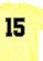 MRL Prints yellow Number Shirt 15 T-Shirt Customized Jersey DAF1CAA34C90C6GS_2