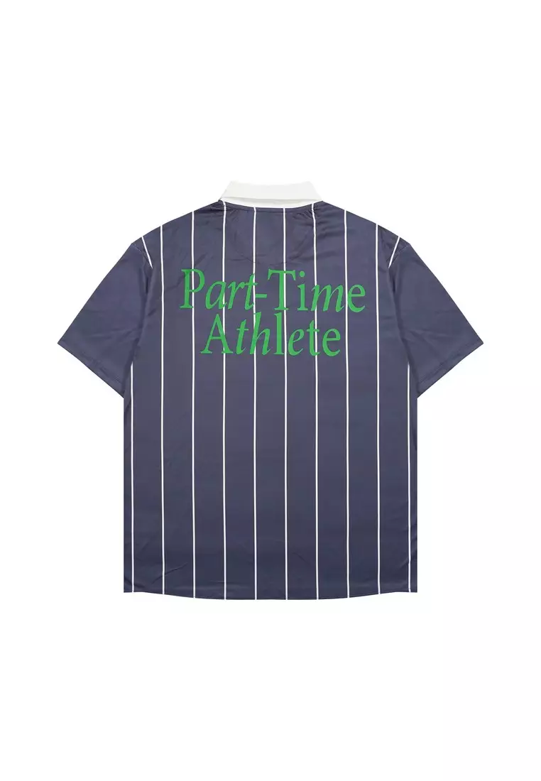 3Second Men's Collar T-Shirt Short Sleeve Relaxed Fit Polyester Sporty Dink C230925