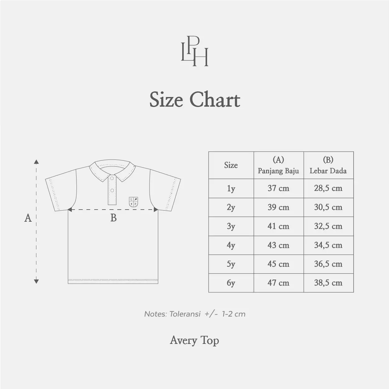 Little Palmerhaus - Avery Top 2.0 (Kaos Polo Anak) Jadeite Green