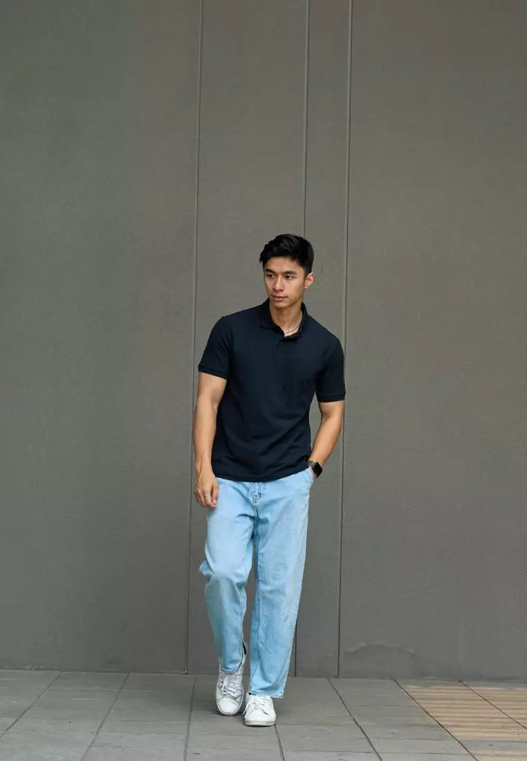 Kale MAX POCKET BLACK / Kaos Polo Pria / Kaos Pria / Kaos kerah / Polo Shirt Slim Fit