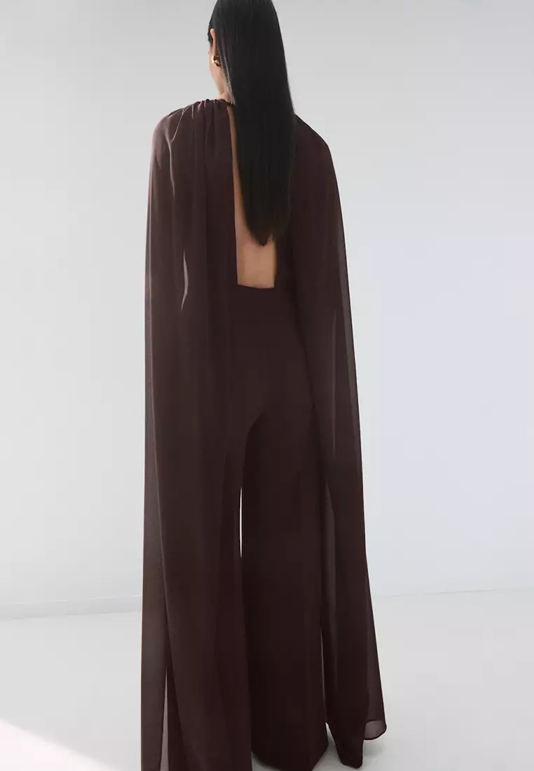 Long Sleeve Jumpsuit With Openings