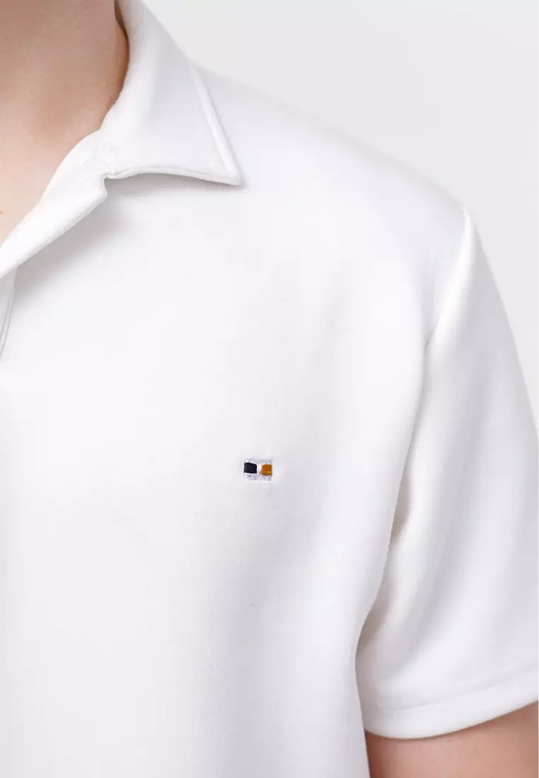 Ryusei Polo Pria Kaze Basic White