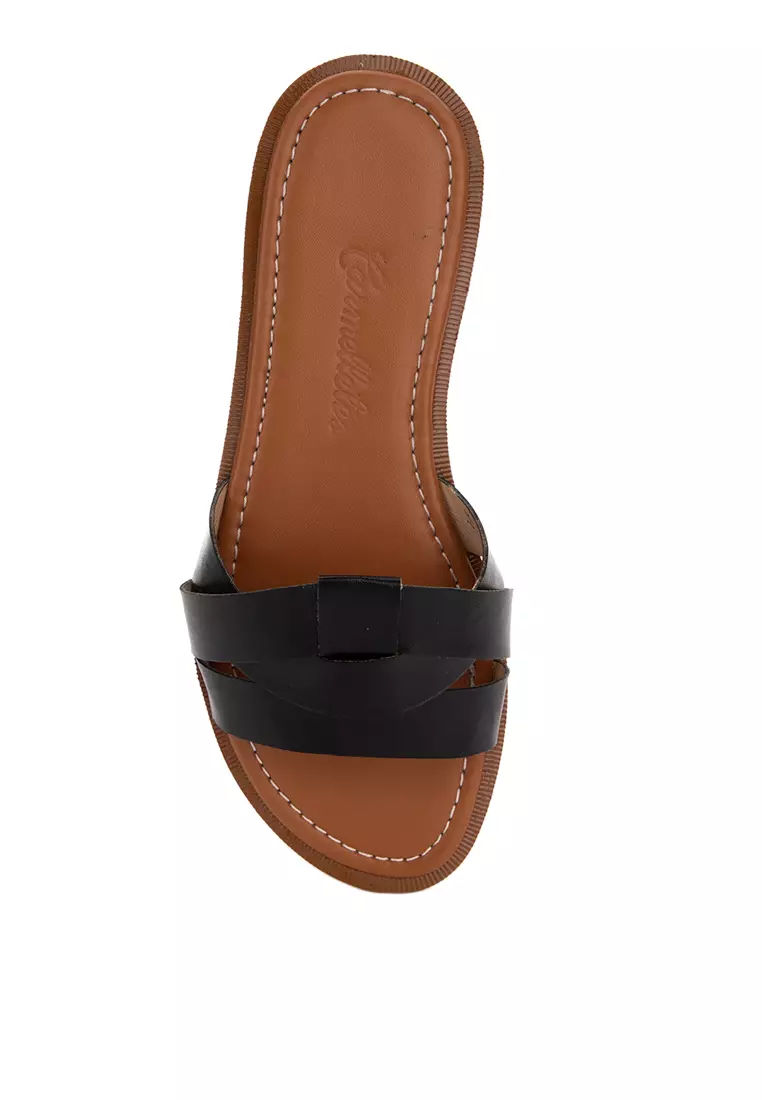 Flat Slip On Sandals