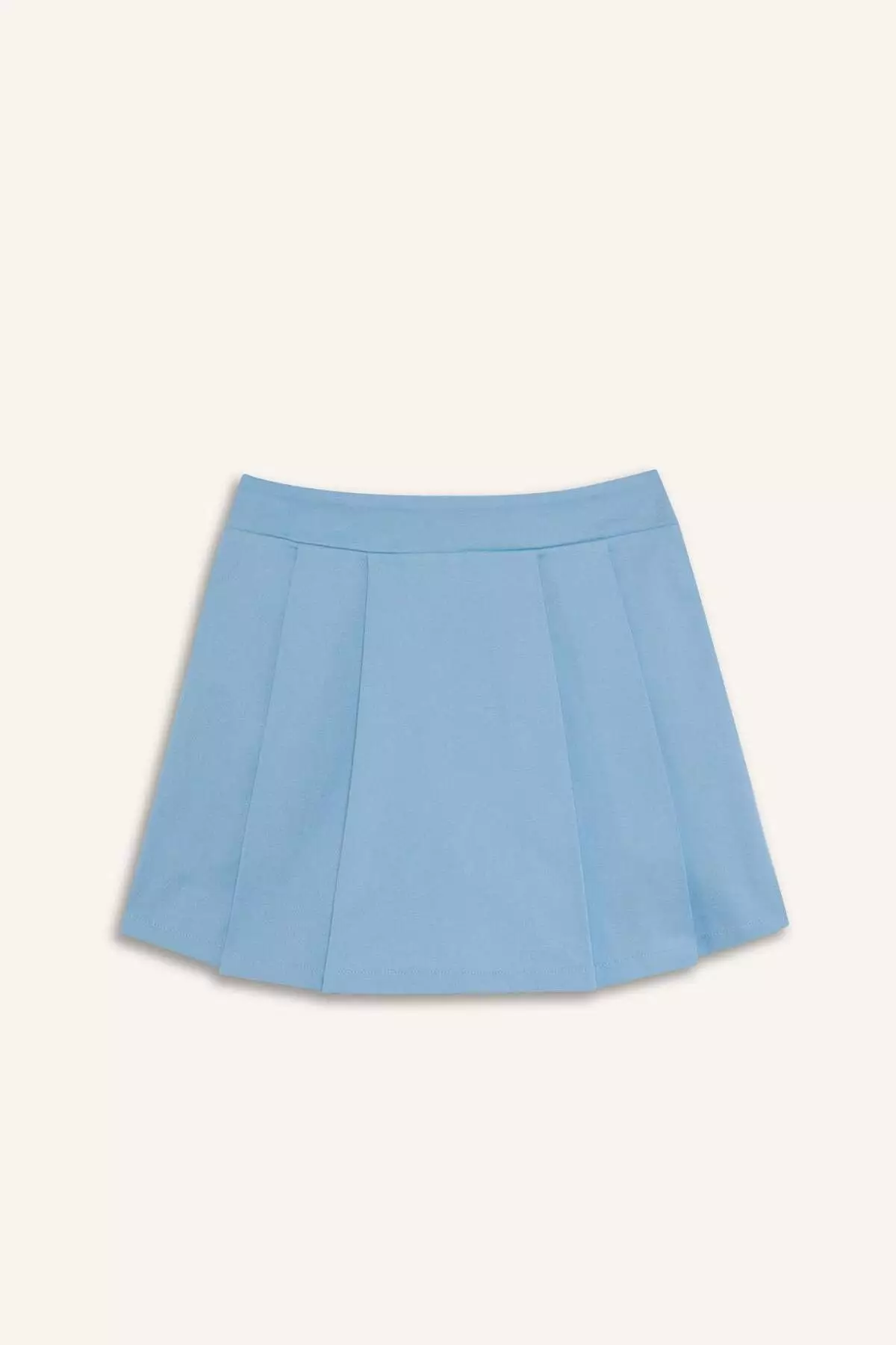 Girl's Gabardine Pleated Shorts Skirt E2648A825Sm