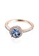 Her Jewellery Classic Alexandrite Ring (Rose Gold) - made with Zirconia & Lab created Alexandrite Gemstone EFC8FACBD2A370GS_3