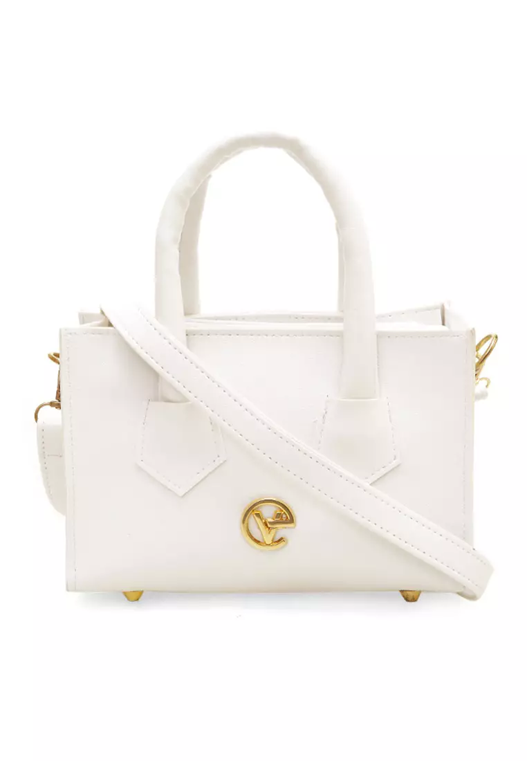 Berly Women's Small Bag Design Casual Pemium Quality - White