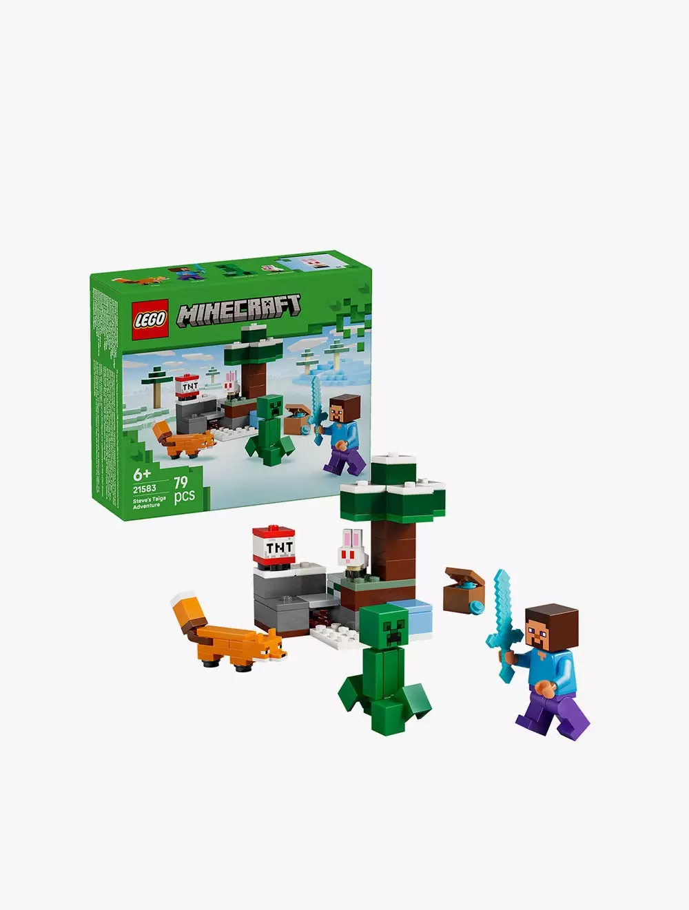 LEGO® Minecraft Steve's Taiga Adventure - 21583