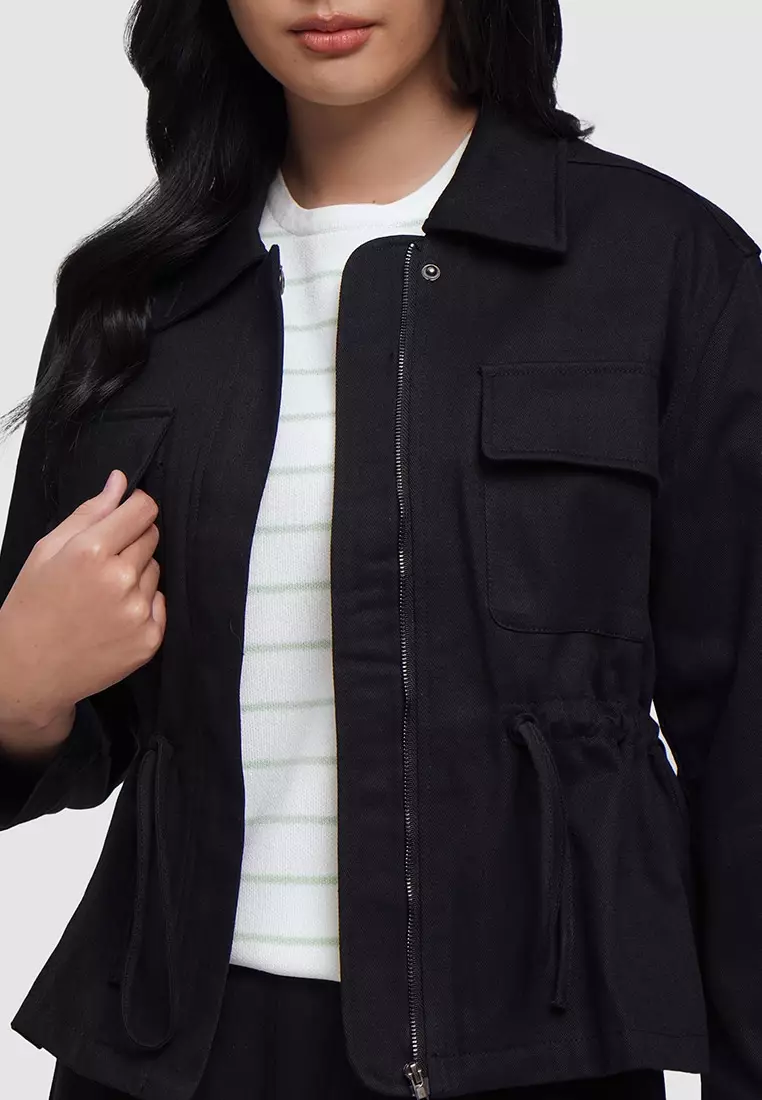 Cinched Waist Jacket