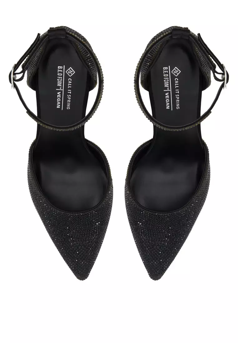 Joliie Ankle Strap Pump Heels