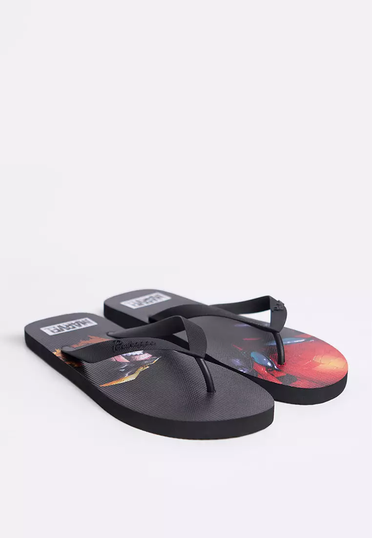 Men's Marvel Spider-Man Flip Flops
