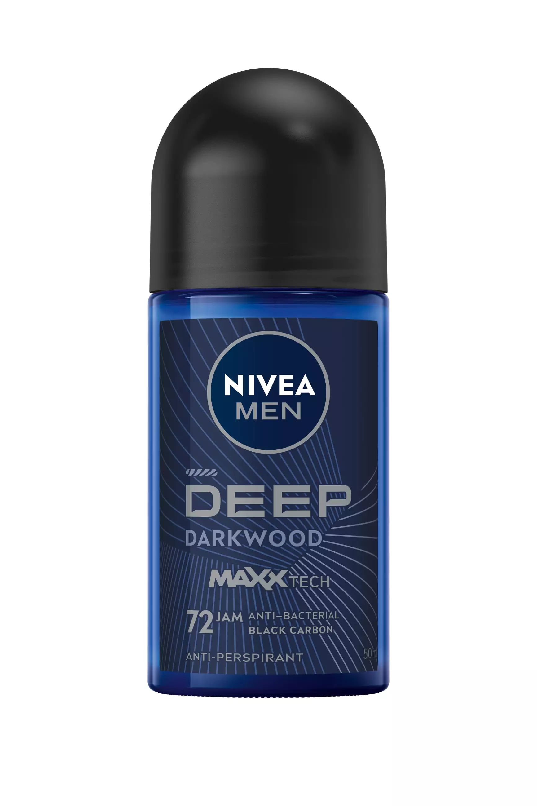 NIVEA MEN Deodorant Deep Espresso Roll On 50ml - Twin Pack