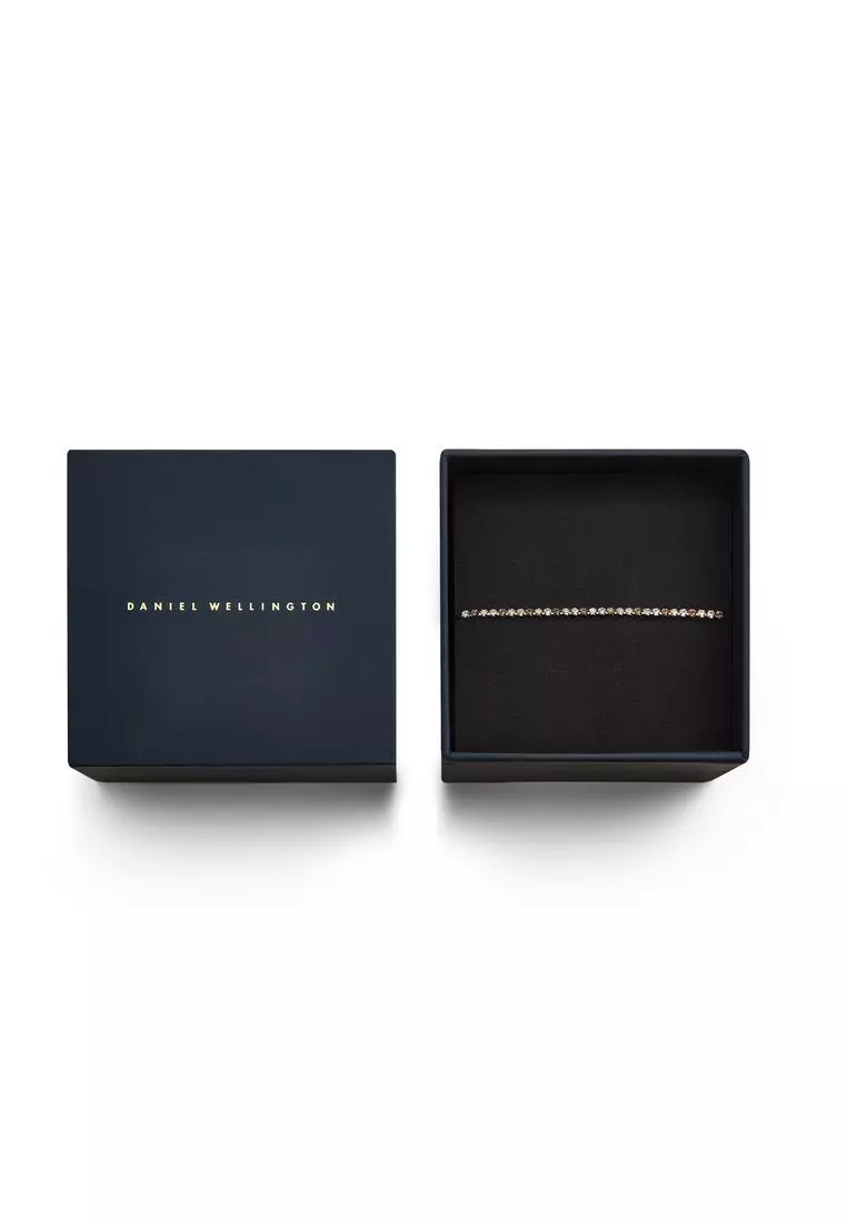Classic Tennis Bracelet Honey Combo Silver - Unisex Bracelet for women and men stainless steel Bracelet DW Official Authentic Original 手鍊 不鏽鋼手鍊 DW 官方正品原裝
