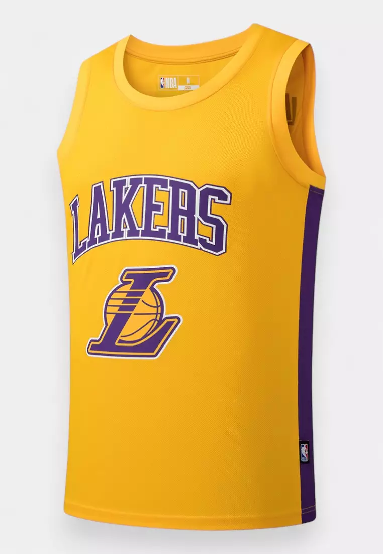 Los Angeles Lakers Lebron James #23 Basketball Jersey Player Number Basics  Tank Top Jersey