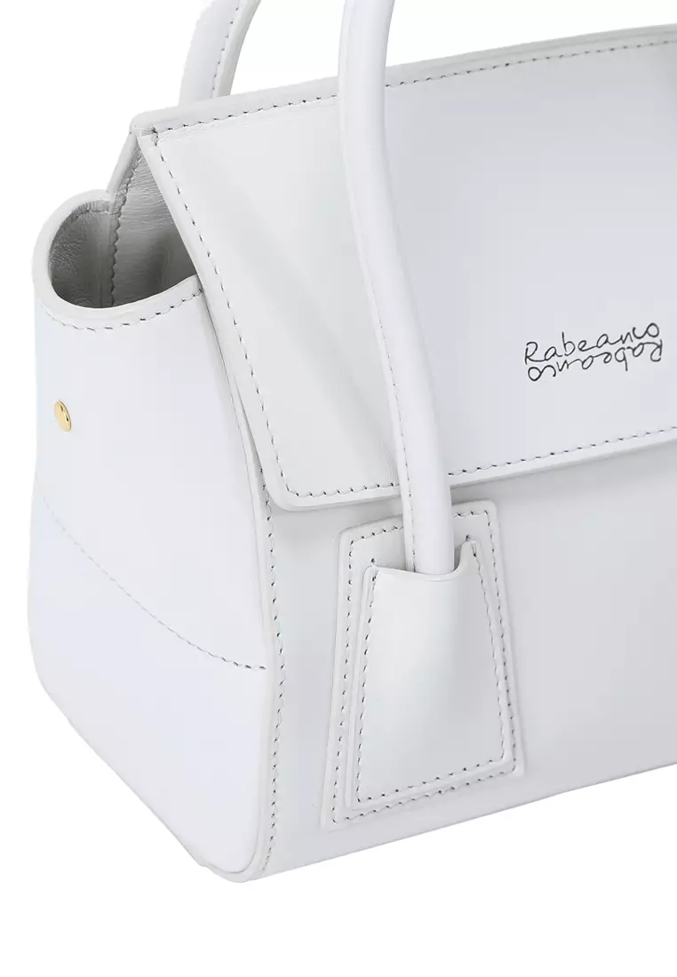 Buy Rabeanco RABEANCO UNNI Mini Top Handle Bag Light Grey Online