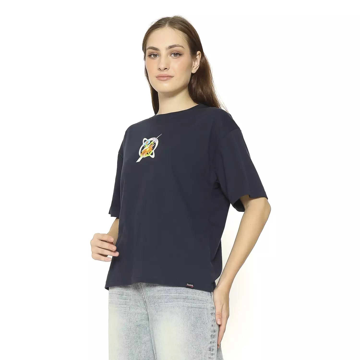 Planet Surf Clothing Kaos Lengan Pendek Wanita Blute Ladies Tee Planet Surf
